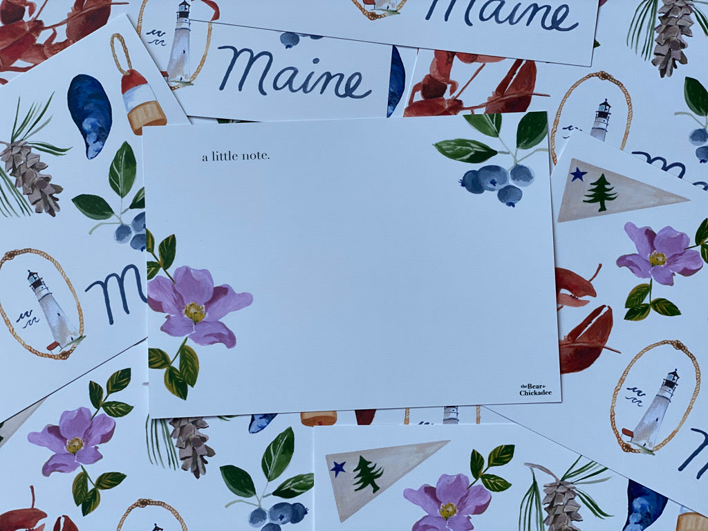 Maine Notecard Set