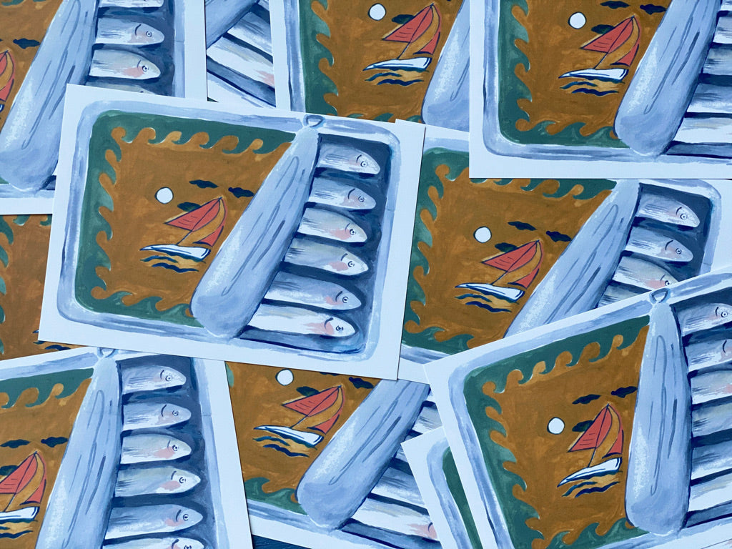 Sardine Notecard Set