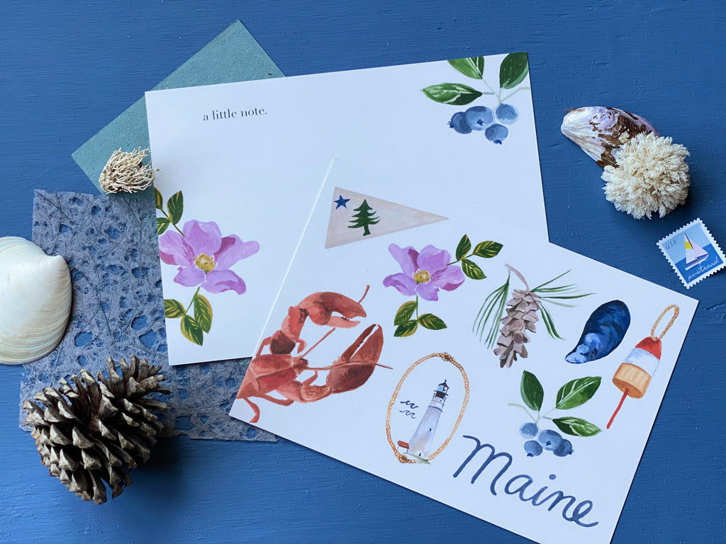 Maine Notecard Set