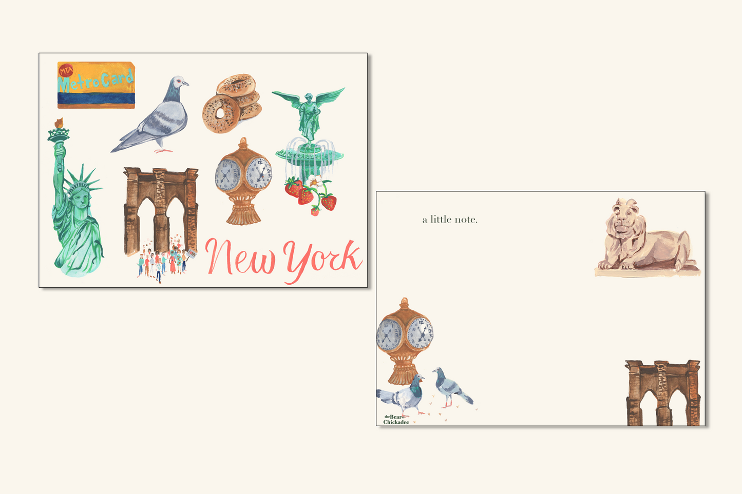 New York Notecard Set