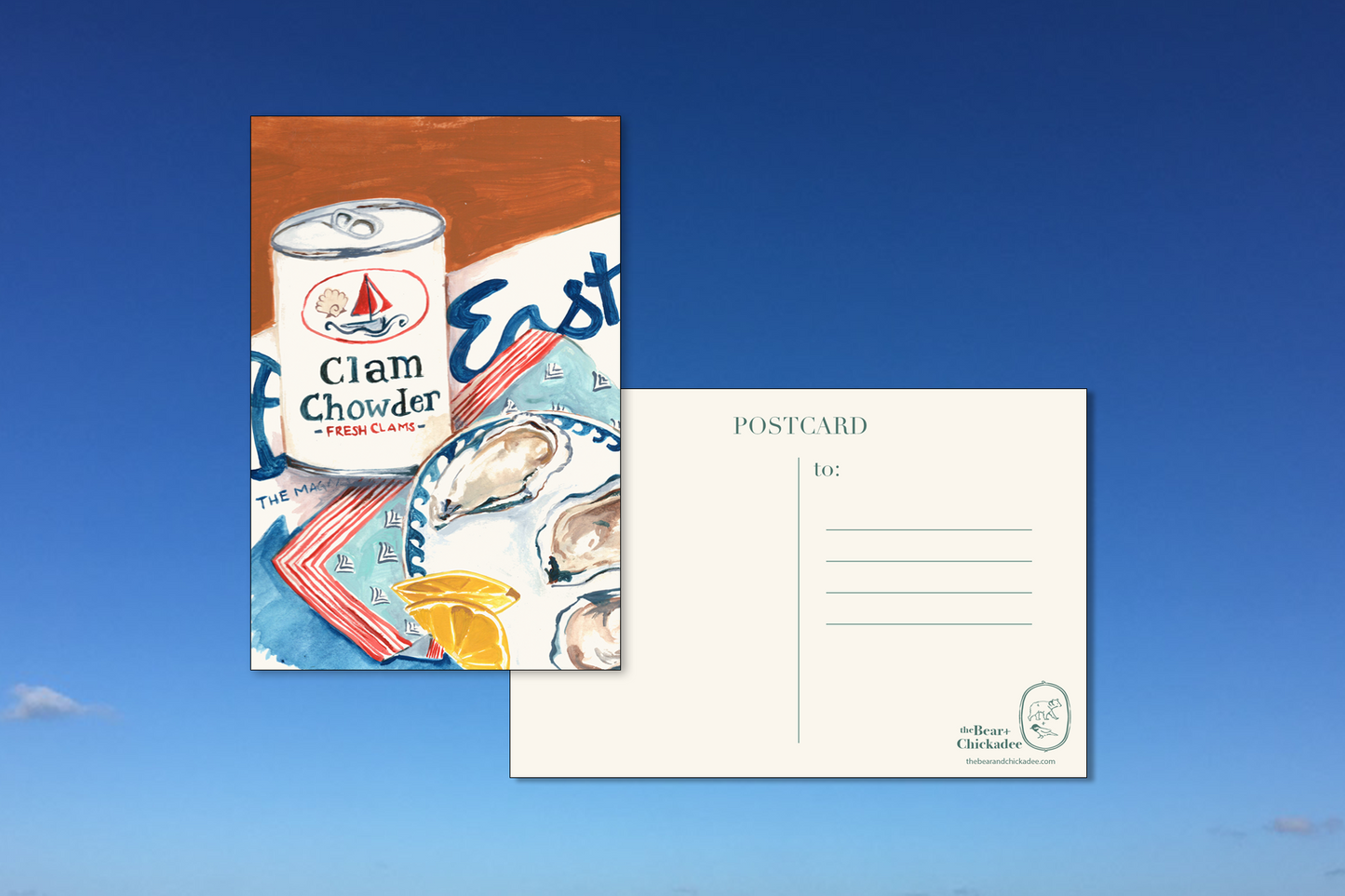 Chowder Postcard