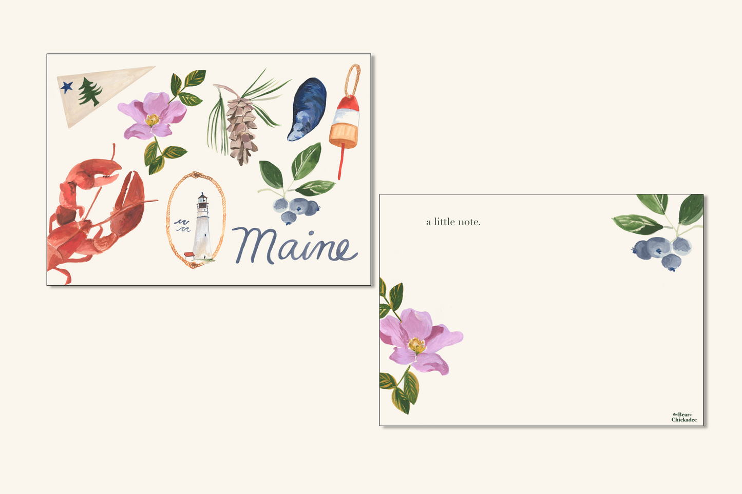 Maine Notecard Set