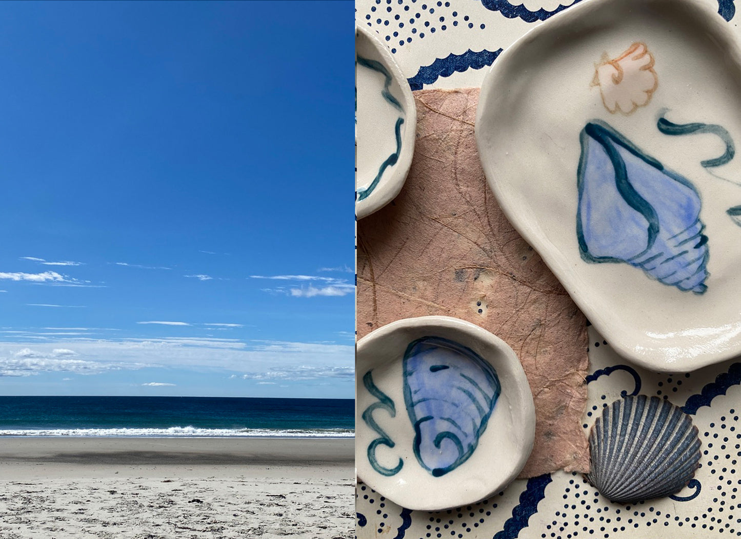 Shell Collection Rectangular Dish