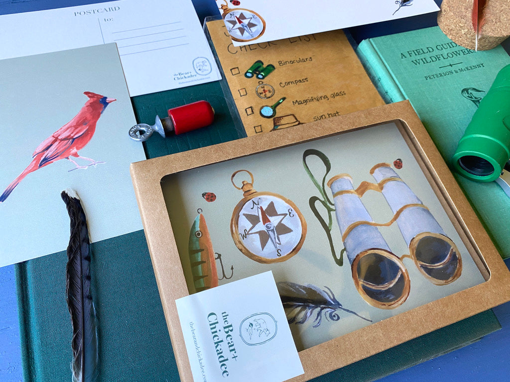 Camp Notecard Set