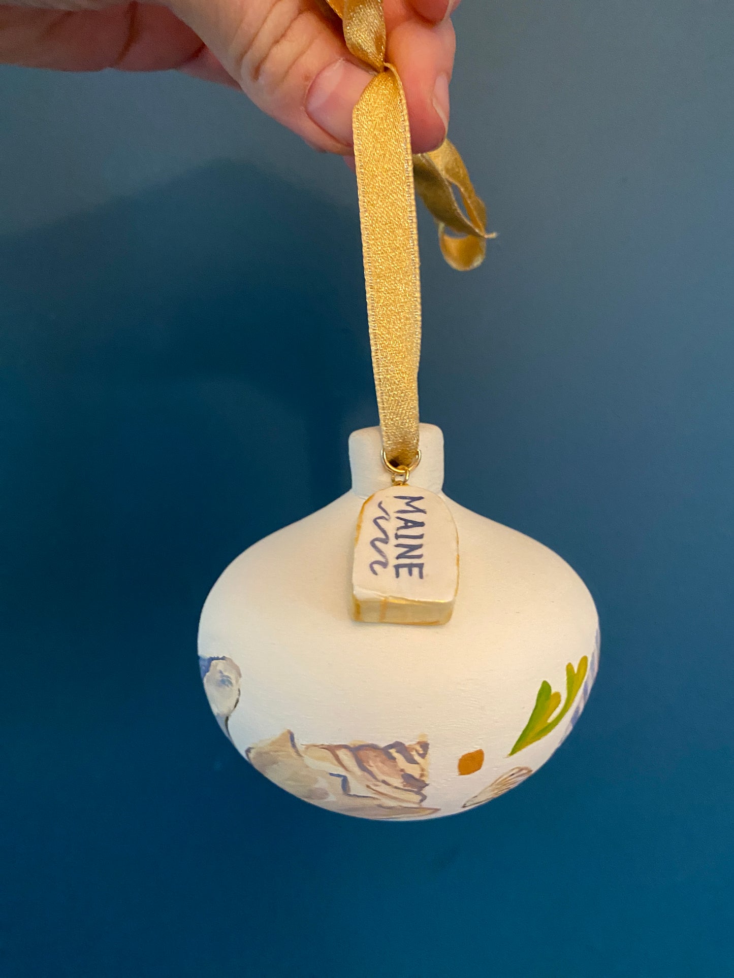 Ornament Custom "Maine" Charm Add-on