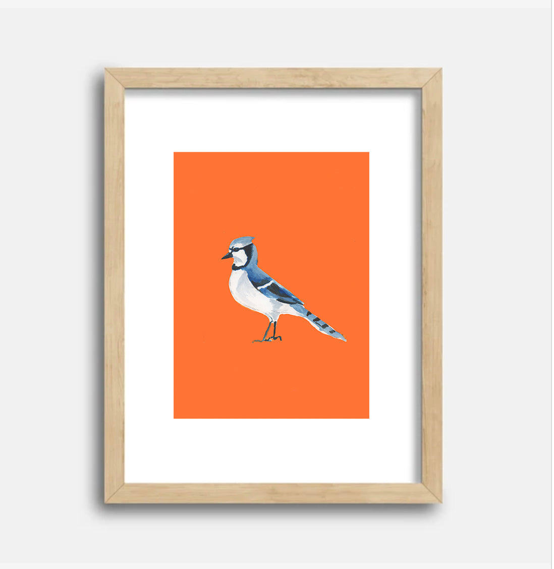 Blue Jay Art Print, 5x7