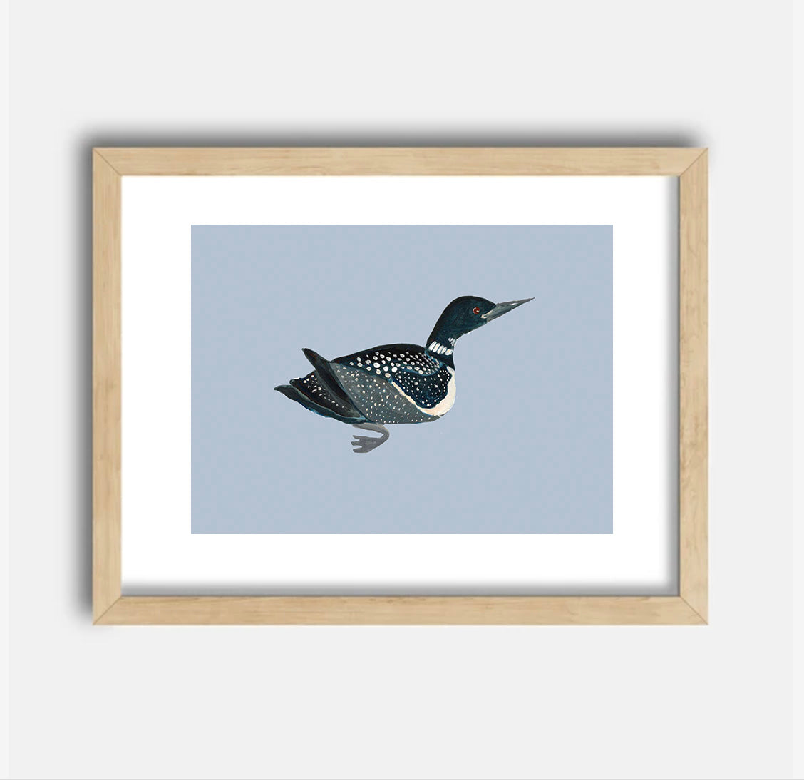 Loon Art Print, 8.5 x 11