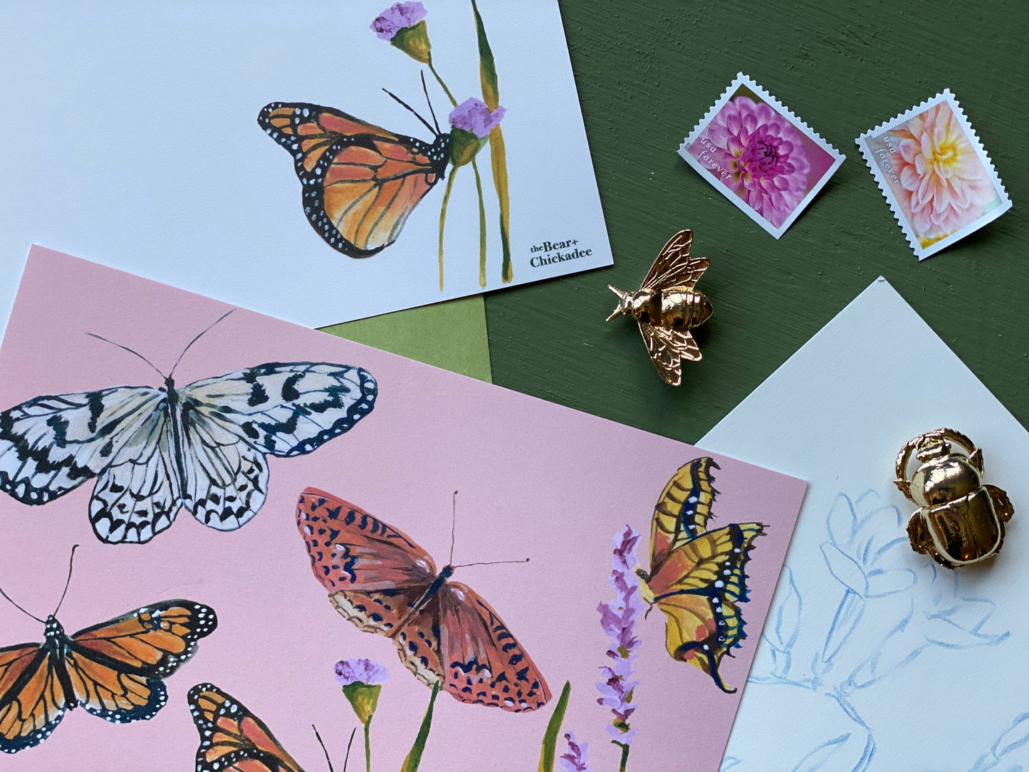 Butterfly Garden Notecard Set