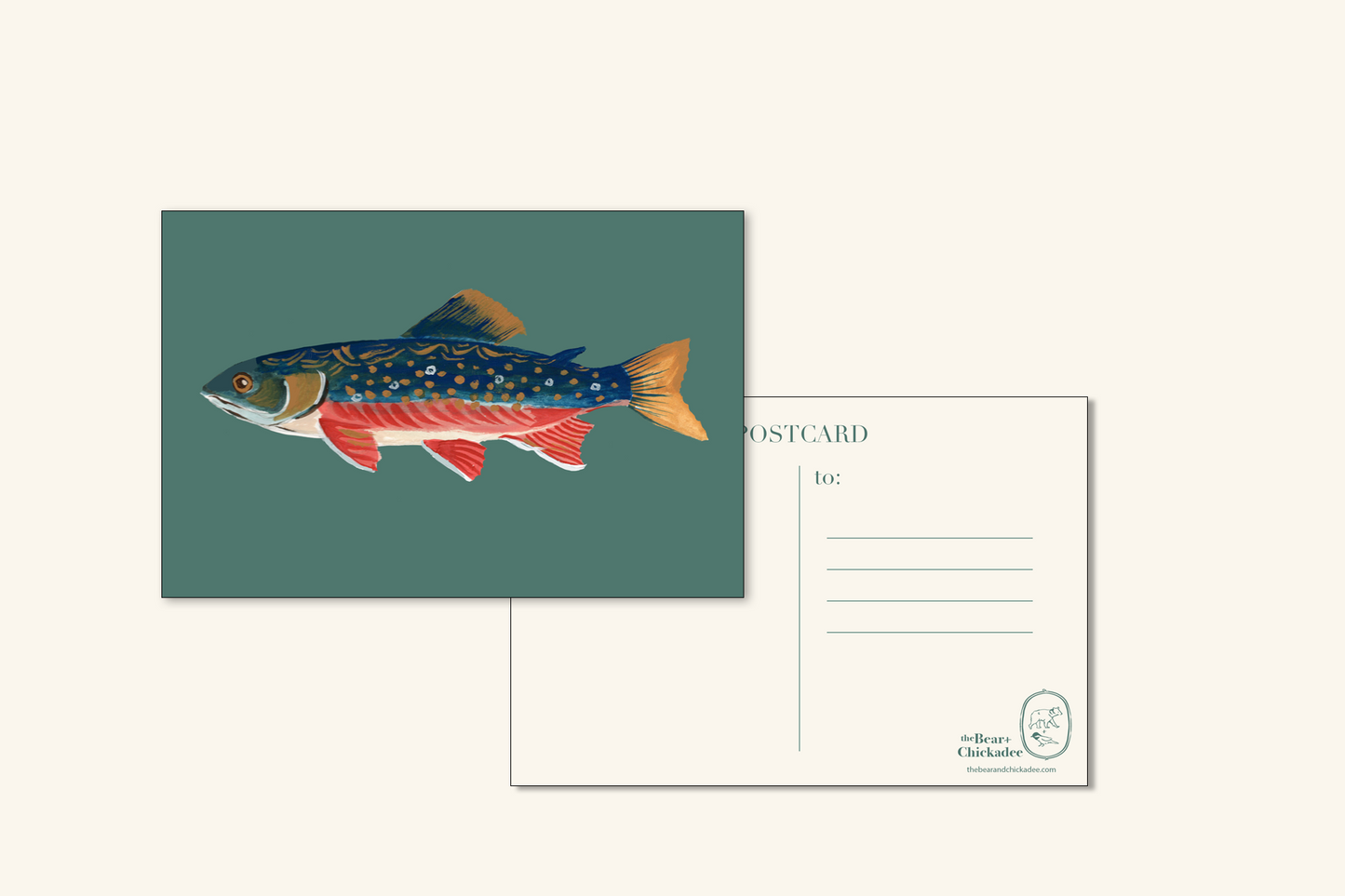 Trout Postcard