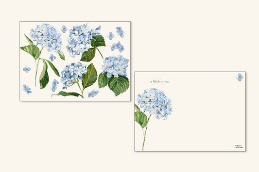 Hydrangea Notecard Set