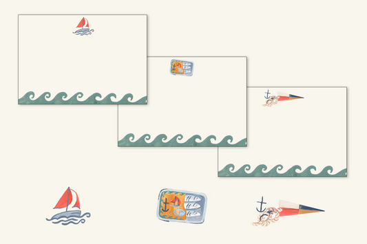 Coastal Notecard Set (Small)