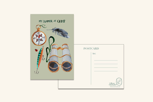 My Summer at Camp Post Card