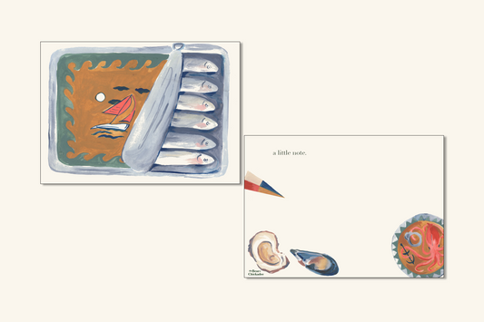 Sardine Notecard Set