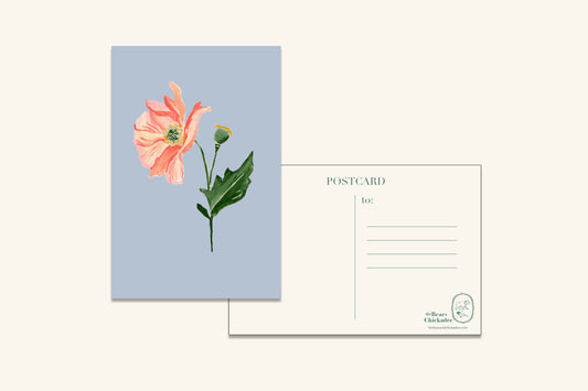 Poppy Post Card
