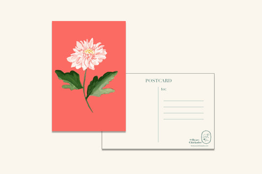 Dahlia Post Card