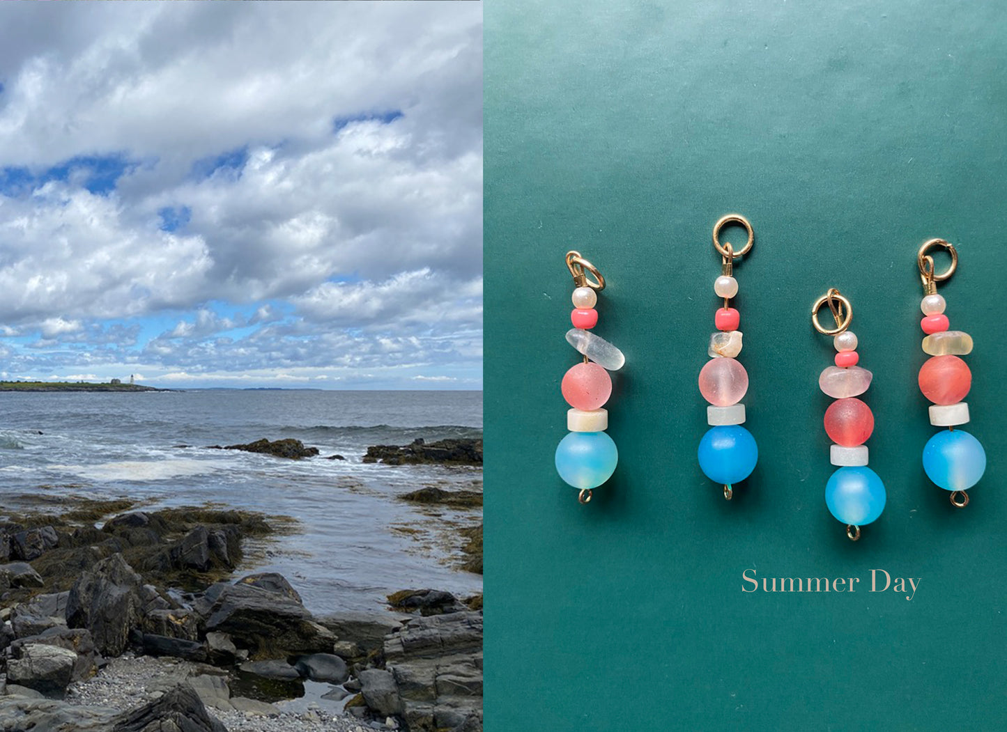 Beaded Added Bag Charm