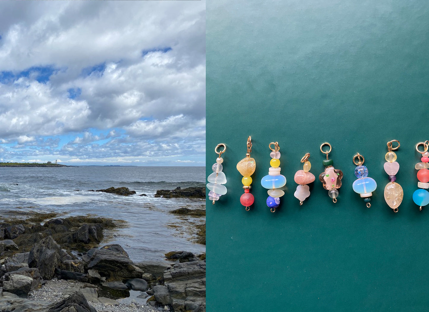 Beaded Added Bag Charm