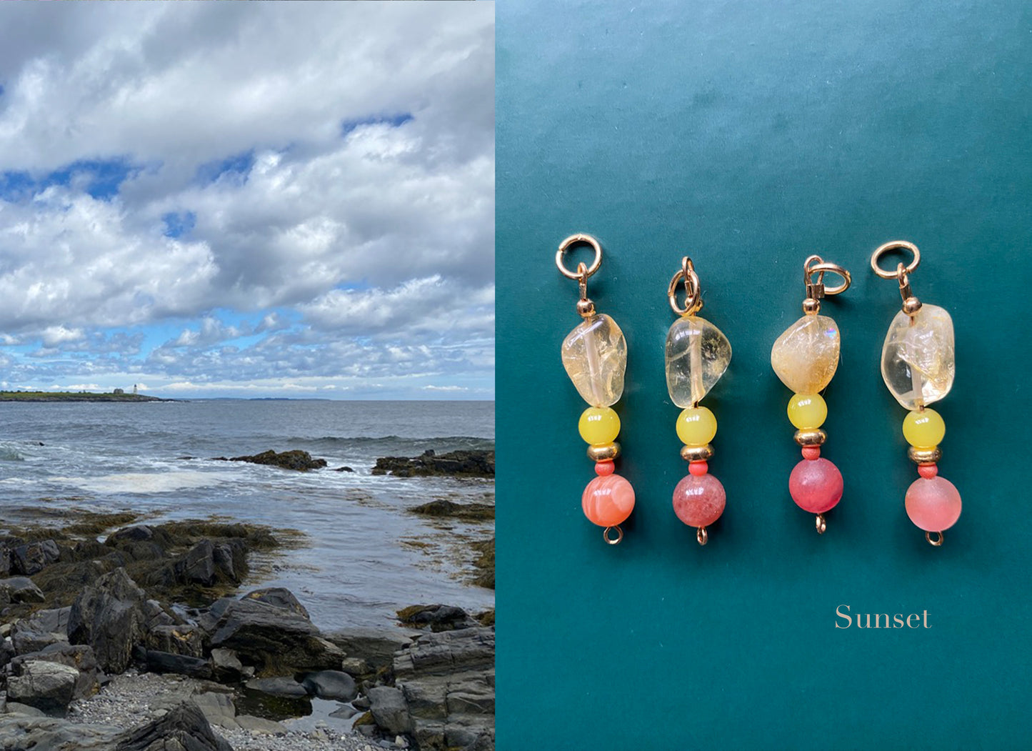 Beaded Added Bag Charm