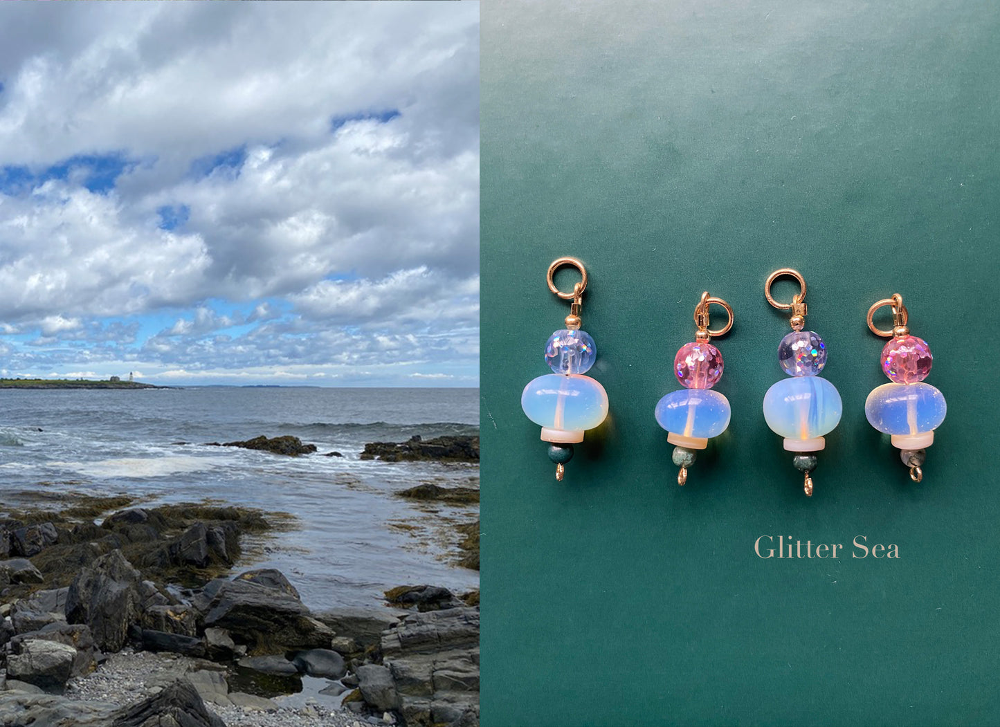 Beaded Added Bag Charm