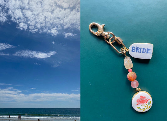 "Bride" Added Bag Charm