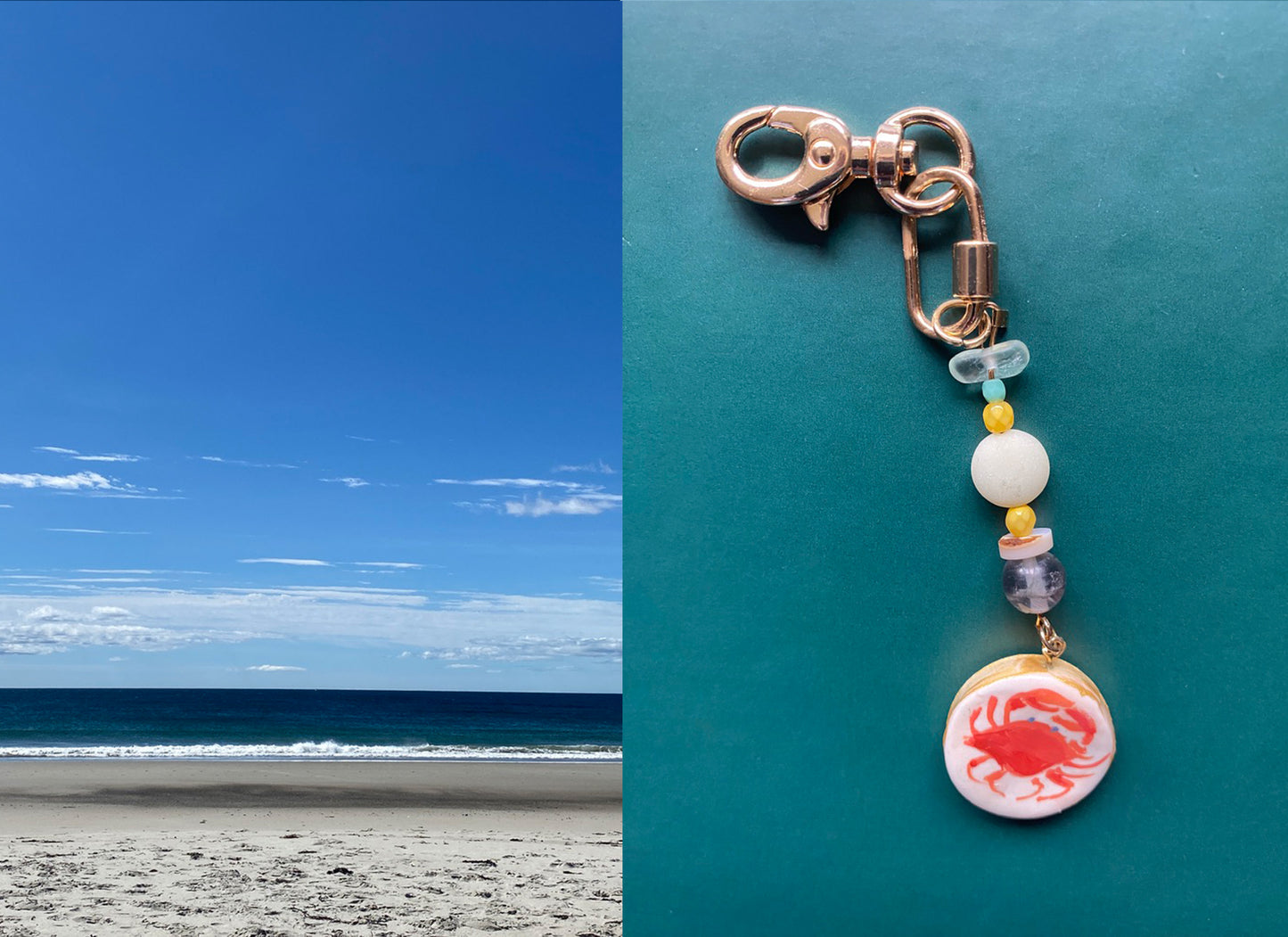 Make Your Own Bag Charm |  Crab