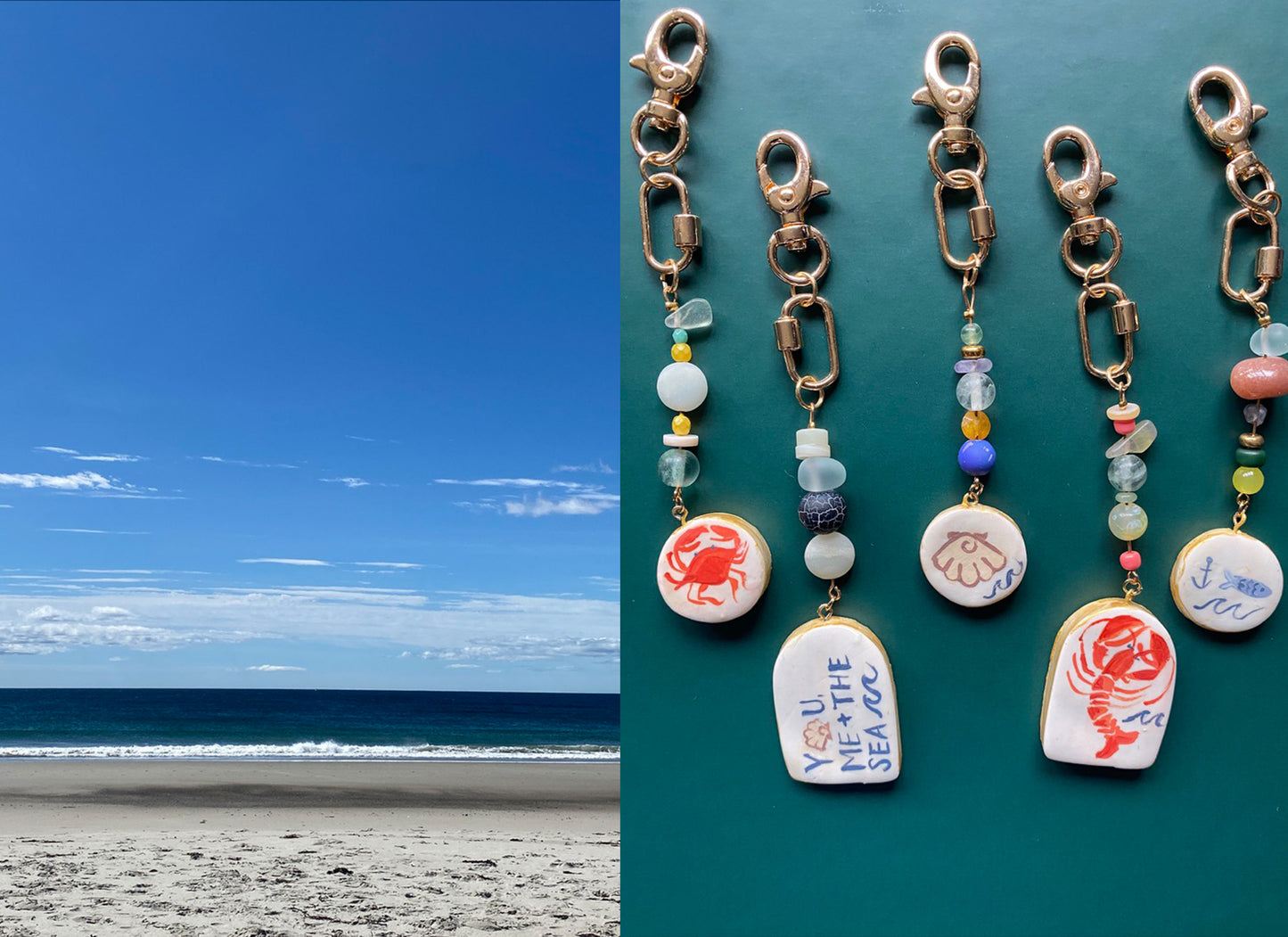 Make Your Own Bag Charm |  Crab