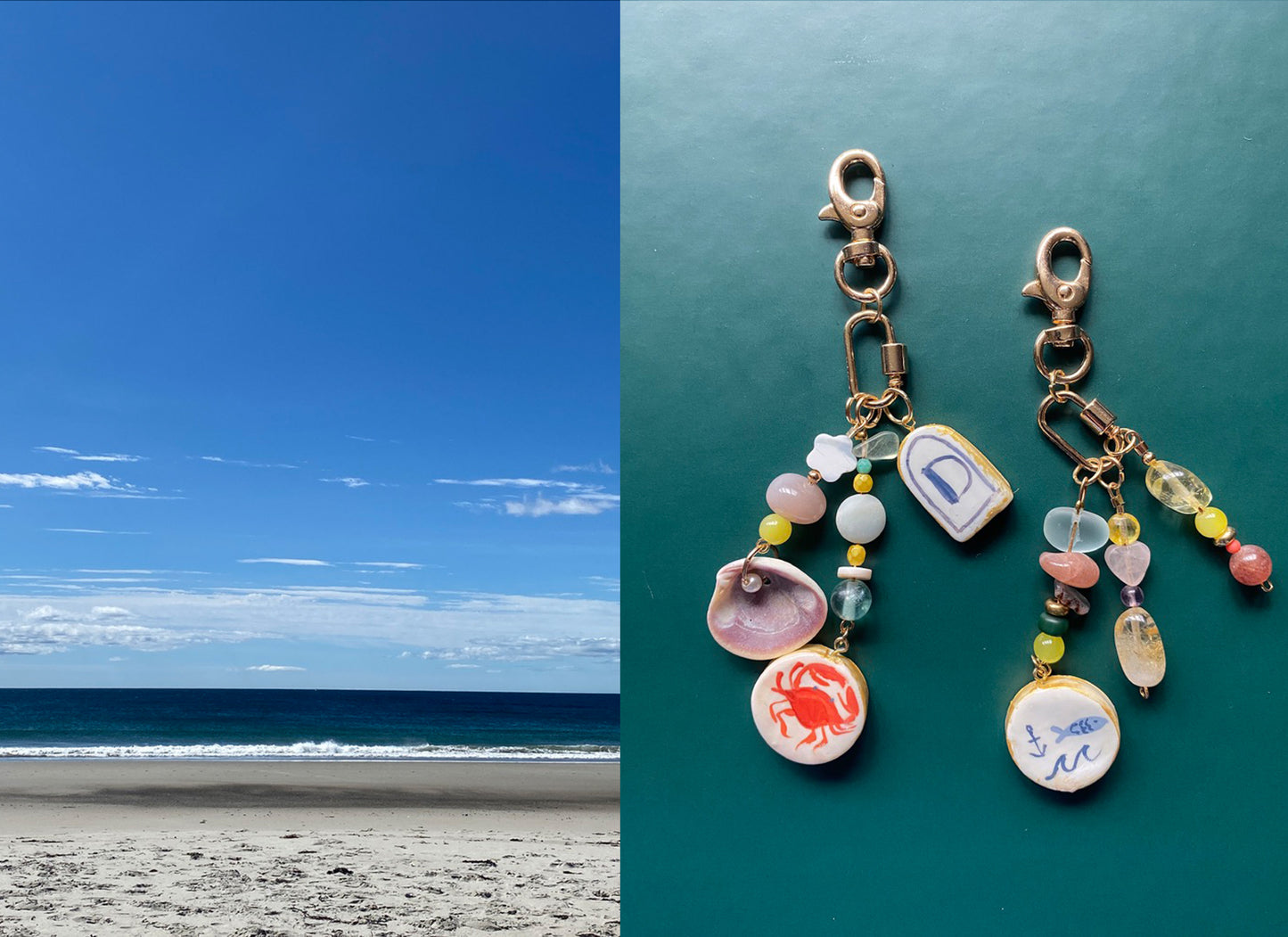 Make Your Own Bag Charm |  Crab