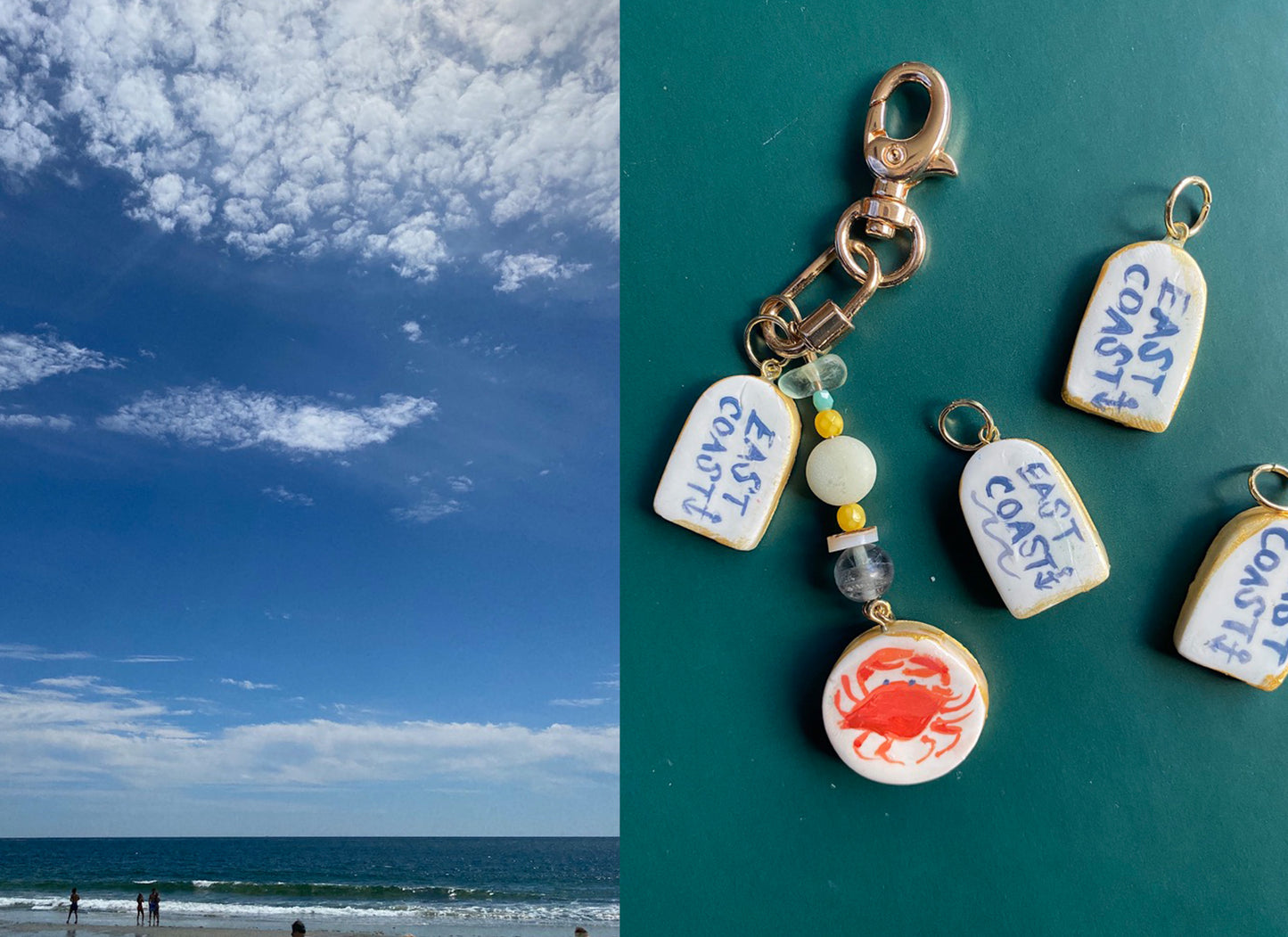 "East Coast" Added Bag Charm