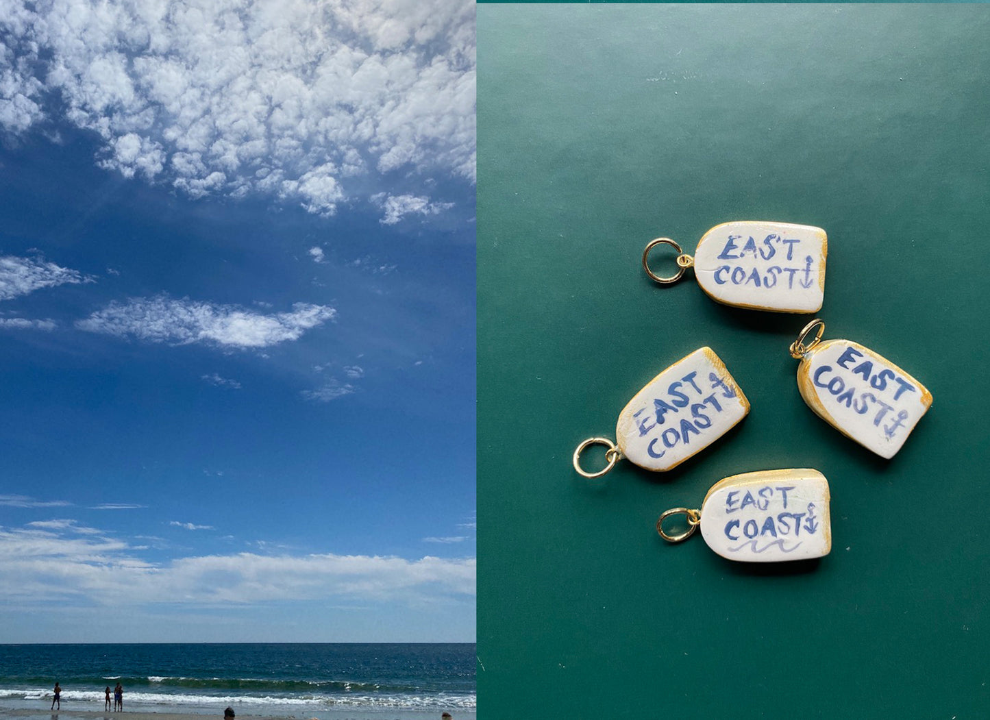 "East Coast" Added Bag Charm