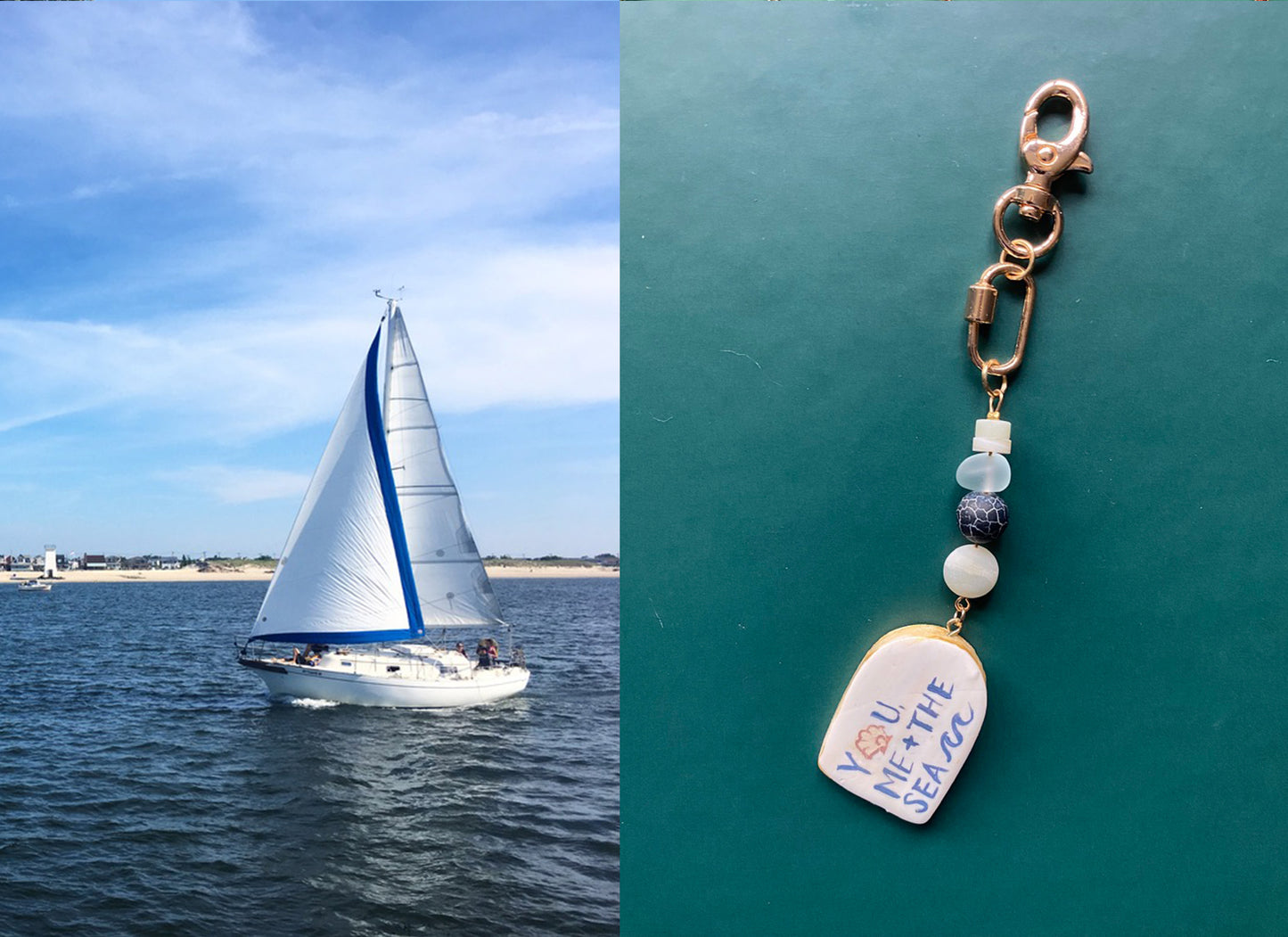 Make Your Own Bag Charm | You, Me, + the Sea