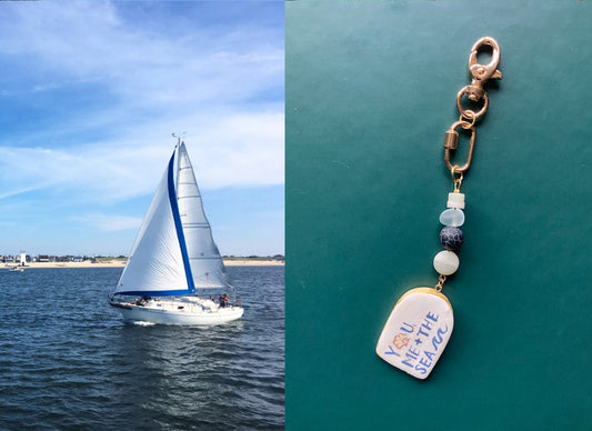 Make Your Own Bag Charm | You, Me, + the Sea