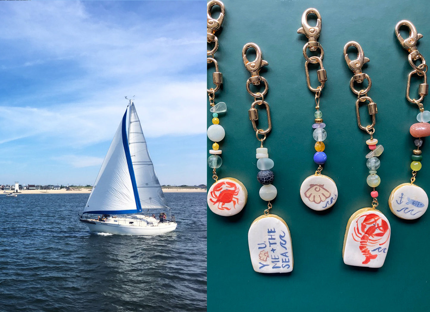 Make Your Own Bag Charm | You, Me, + the Sea