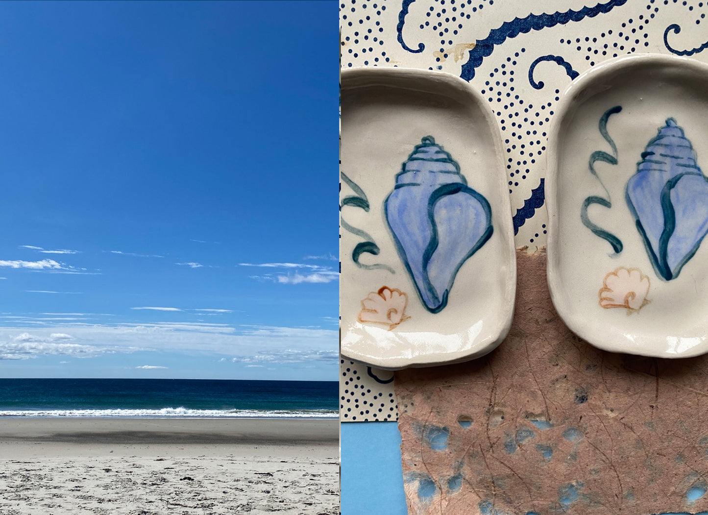 Shell Collection Rectangular Dish