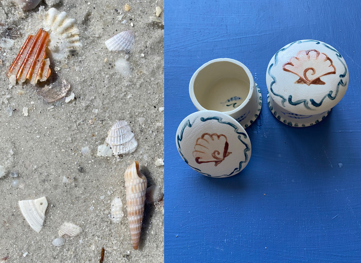 Shell + Wave Ring Box