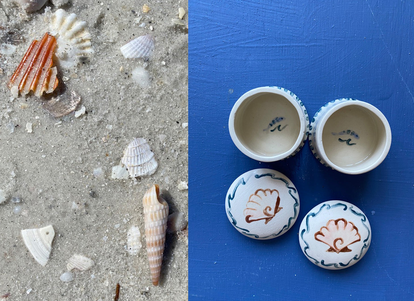 Shell + Wave Ring Box