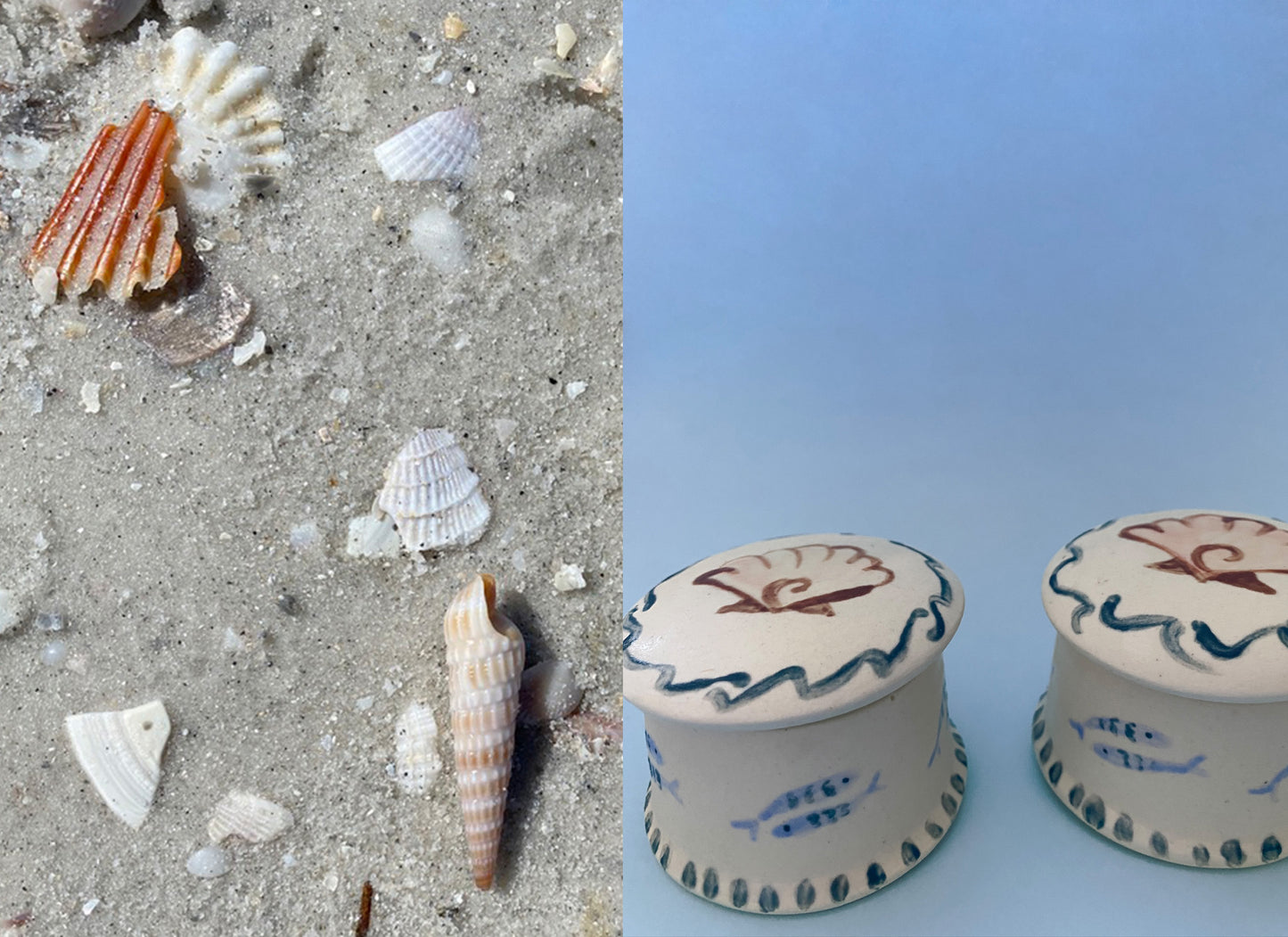 Shell + Wave Ring Box