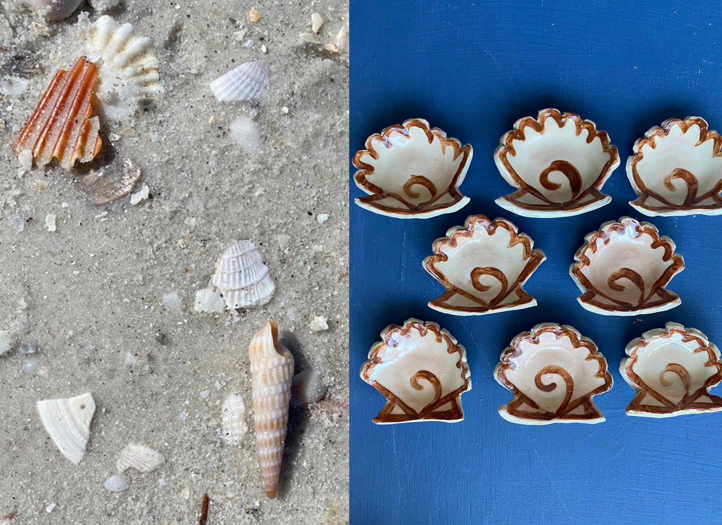Shell Shaped Ring Dish