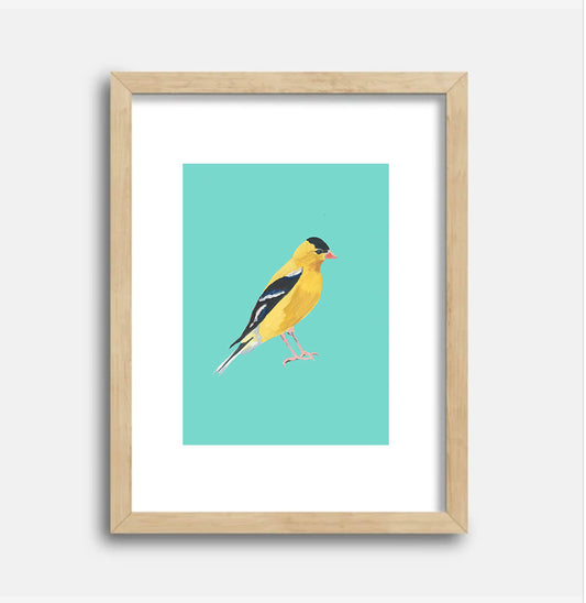 American Goldfinch Art Print, 5x7