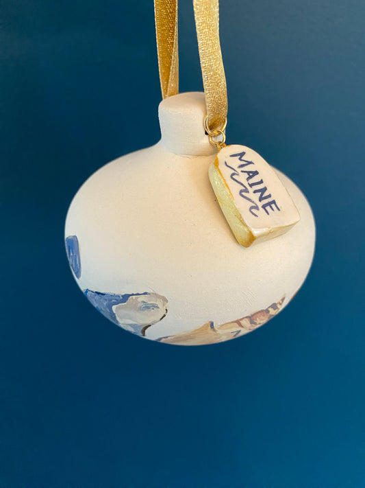 Ornament Custom "Maine" Charm Add-on