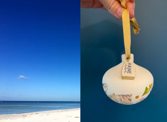 Ornament Custom "Maine" Charm Add-on